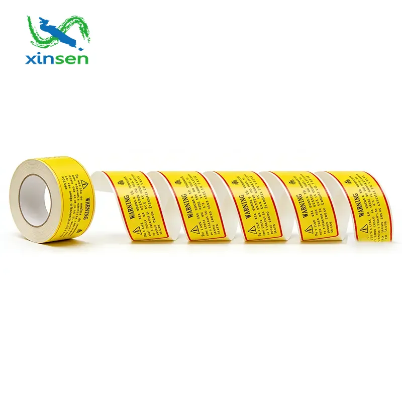 Xinsen Packaging fournit des étiquettes industrielles personnalisées de haute qualité pour les applications industrielles complexes