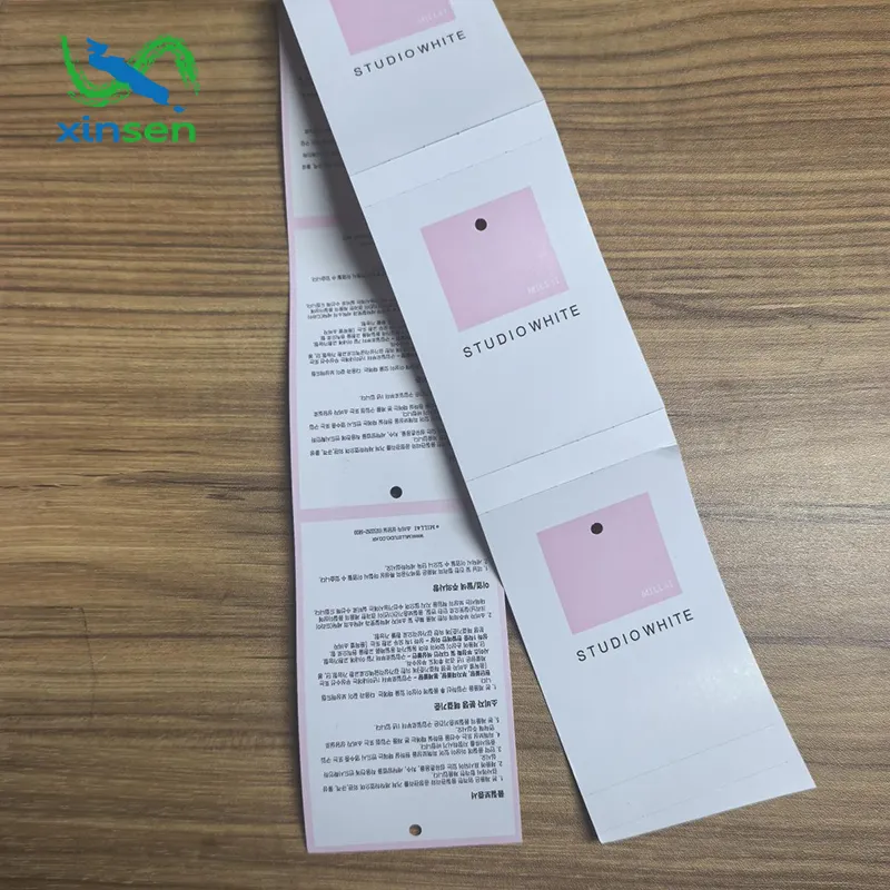 Étiquettes volantes pour vêtements