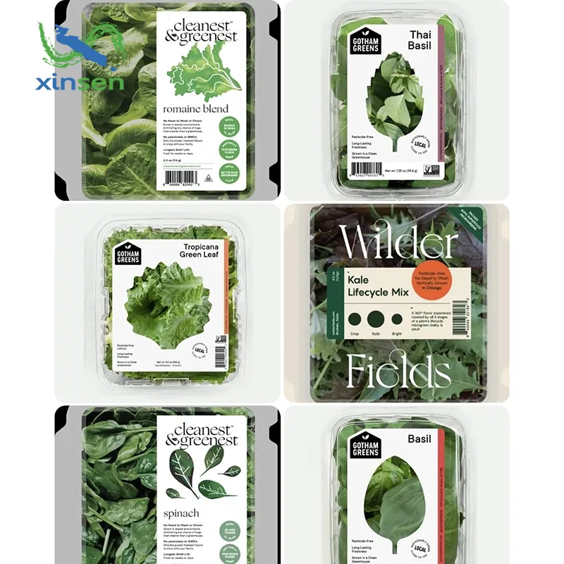 Étiquette alimentaire imperméable pour fruits et légumes