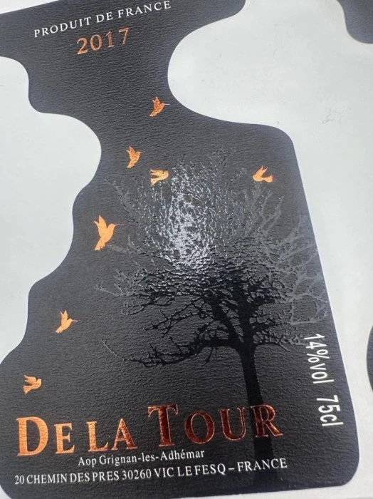 Paper Wine Bottle Labels