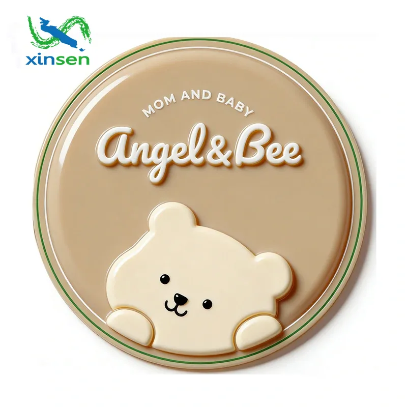 Étiquette de jouet en plastique