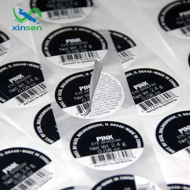 Petites étiquettes multicouches