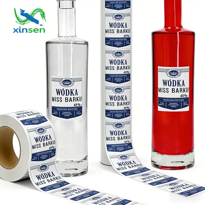 Étiquettes de vodka